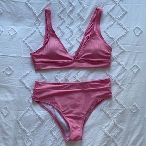 bubblegum pink bikini